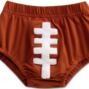 Baby Boy Football Bloomers Cotton Elastane Game Day Outfit-0