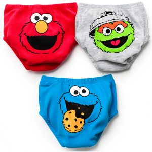 Sesame Street Baby Bloomers Soft Diaper Covers 0-24 Months-0