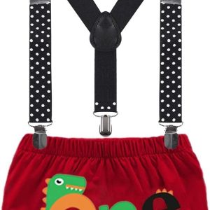 Safari Dinosaur Outfit Baby Boys First Birthday Photo Prop-0